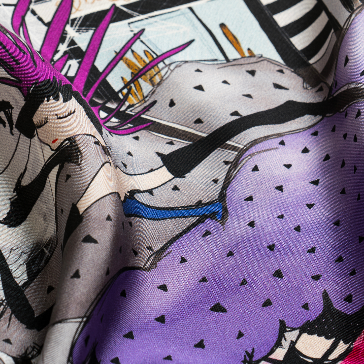 Paris Moulen Rouge İpek Fular