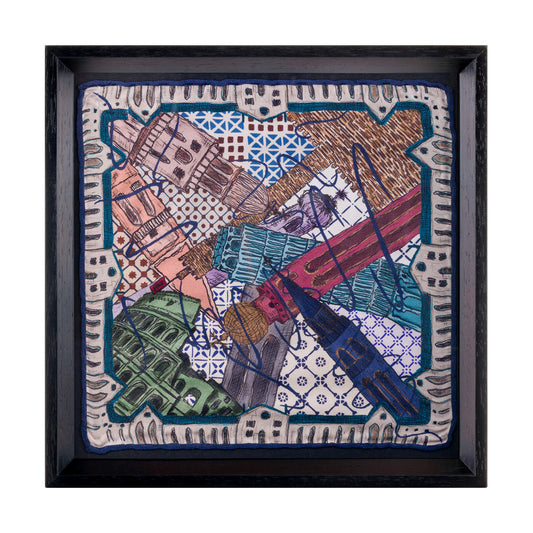 Colesseum Italya İpek Tablo