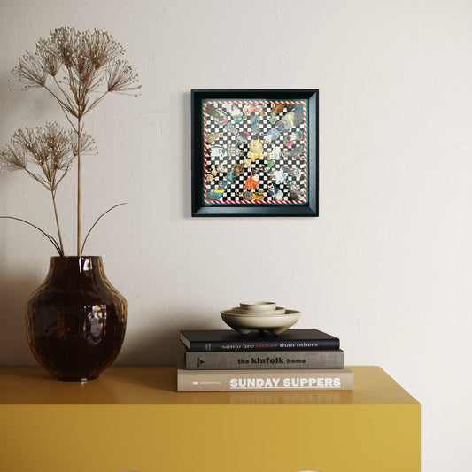 Circus of Cats İpek Tablo