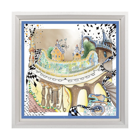 Don Quijote's Dream İpek Tablo Set