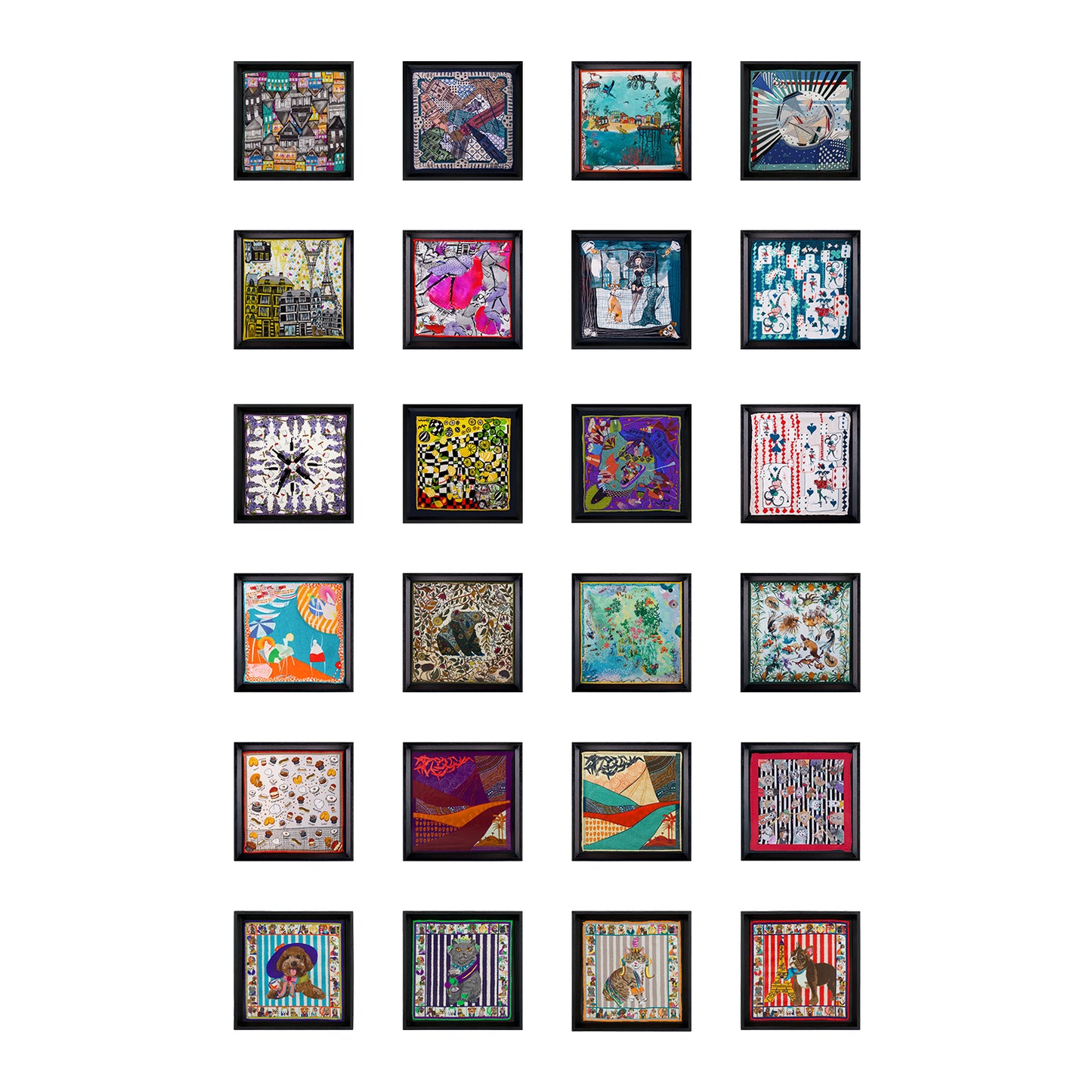 WoW - World of Wonder Framed Silk Scarf Set