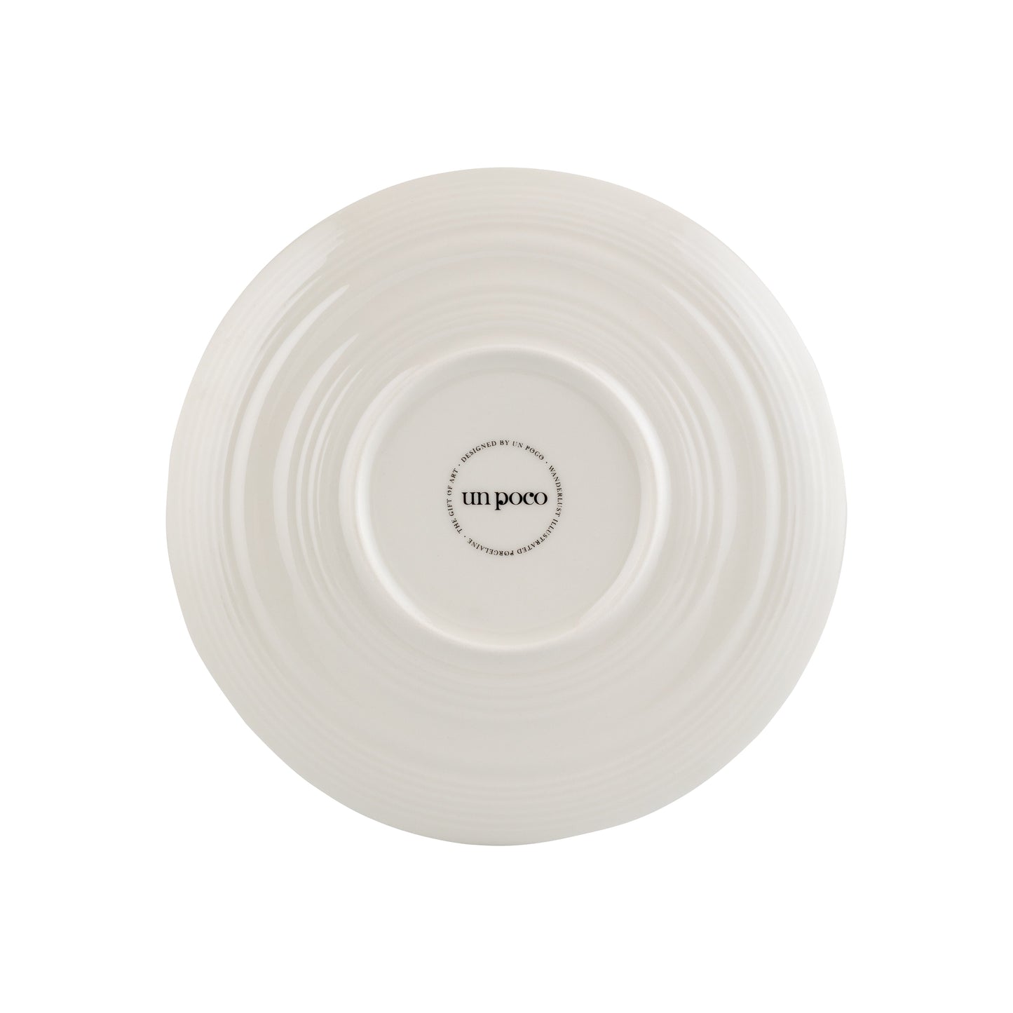 Mamma Mia Gold Plated Porcelain Set of 6 Plates
