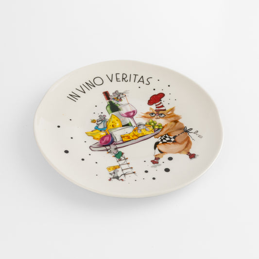 In Vino Veritas Porselen Tabak