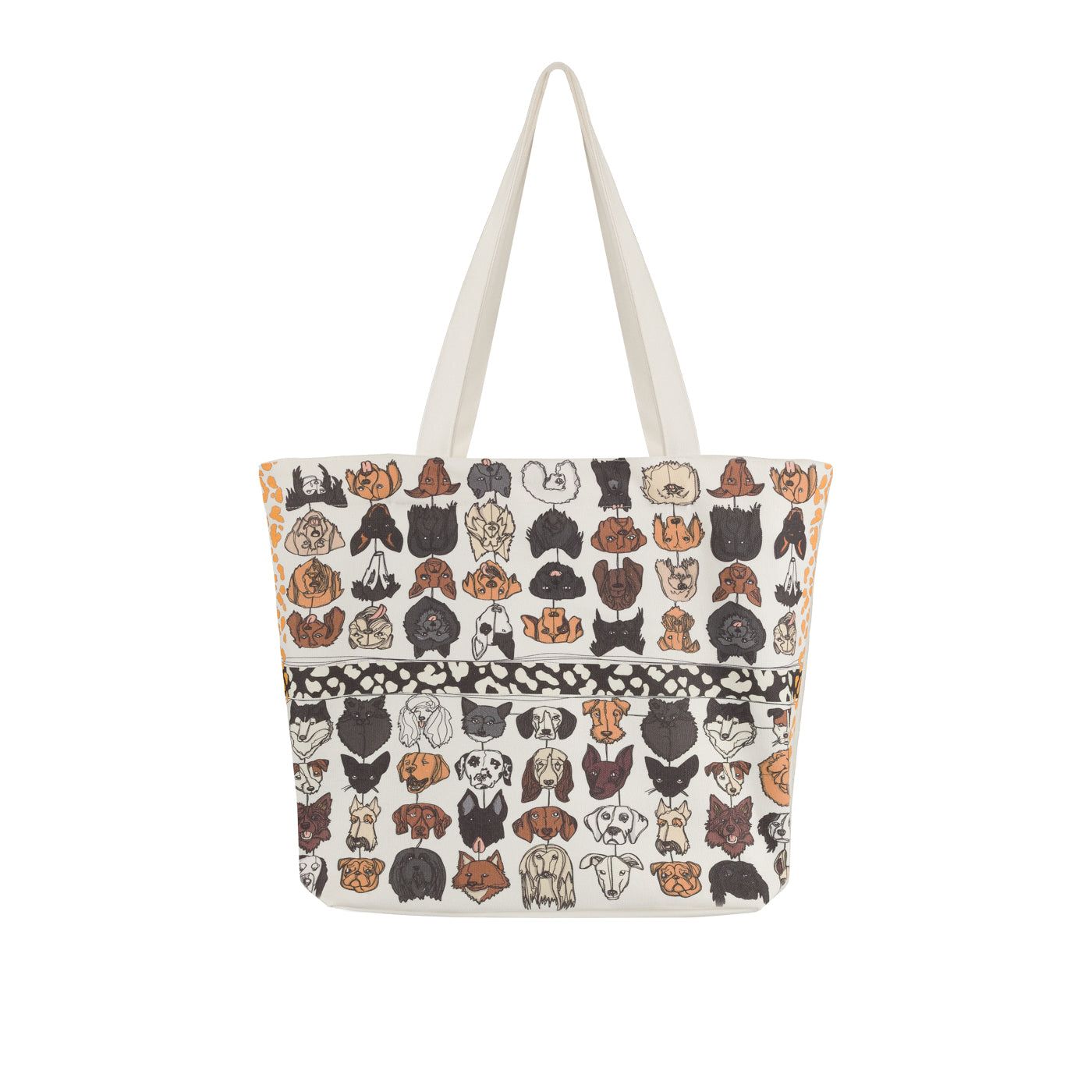 Woof Woof Canvas Shopping Bag