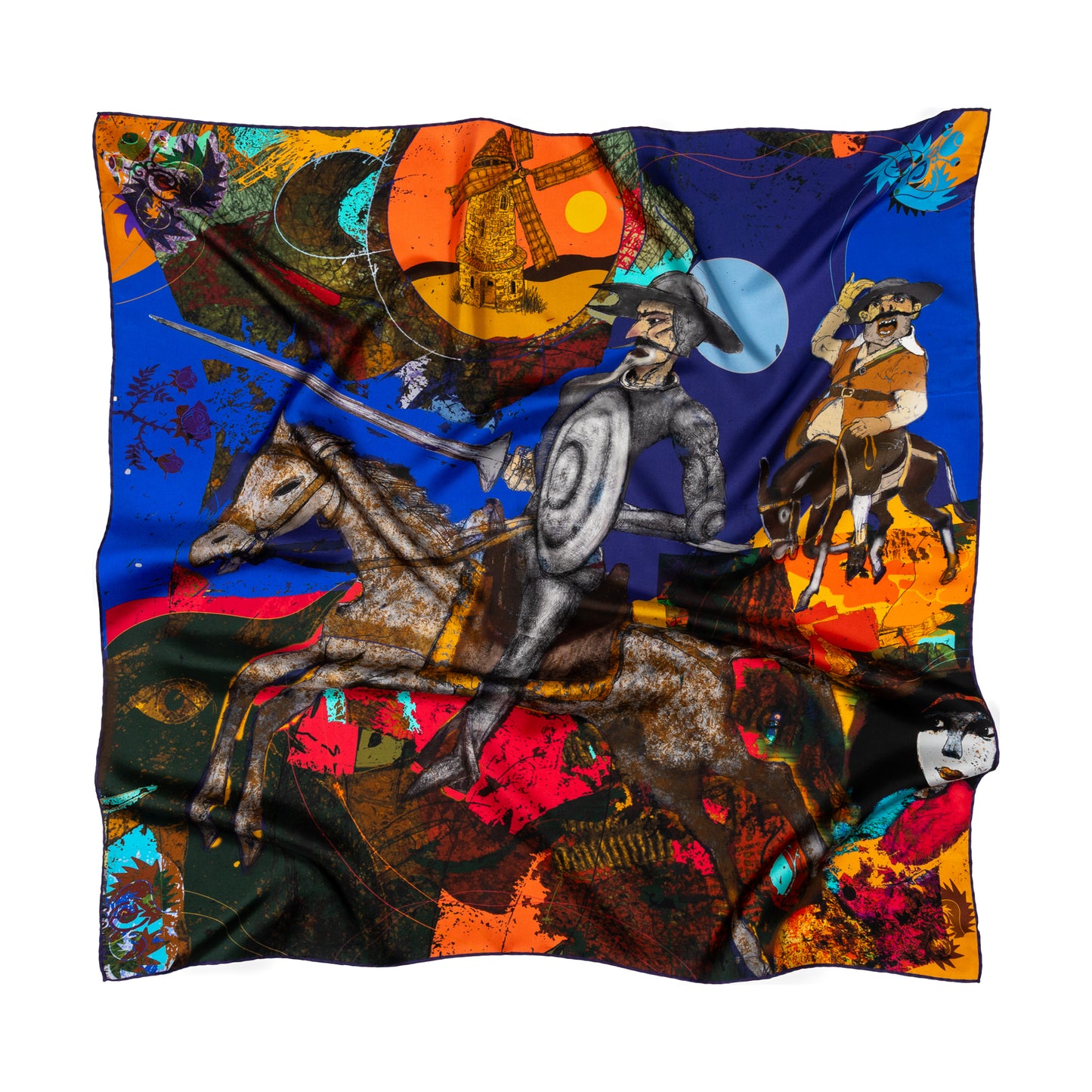Don Quixote's Dream İpek Fular