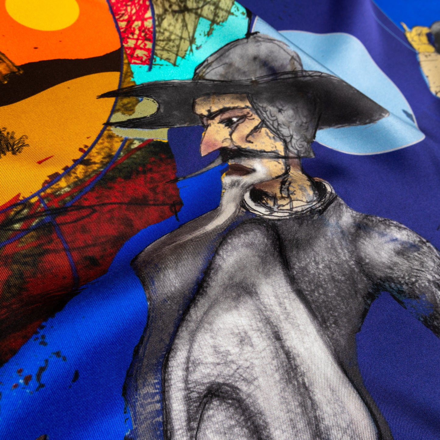 Don Quixote's Dream İpek Fular