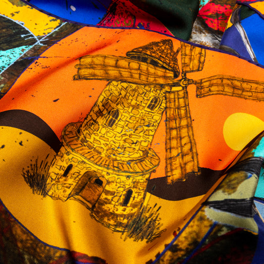 Don Quixote's Dream İpek Fular