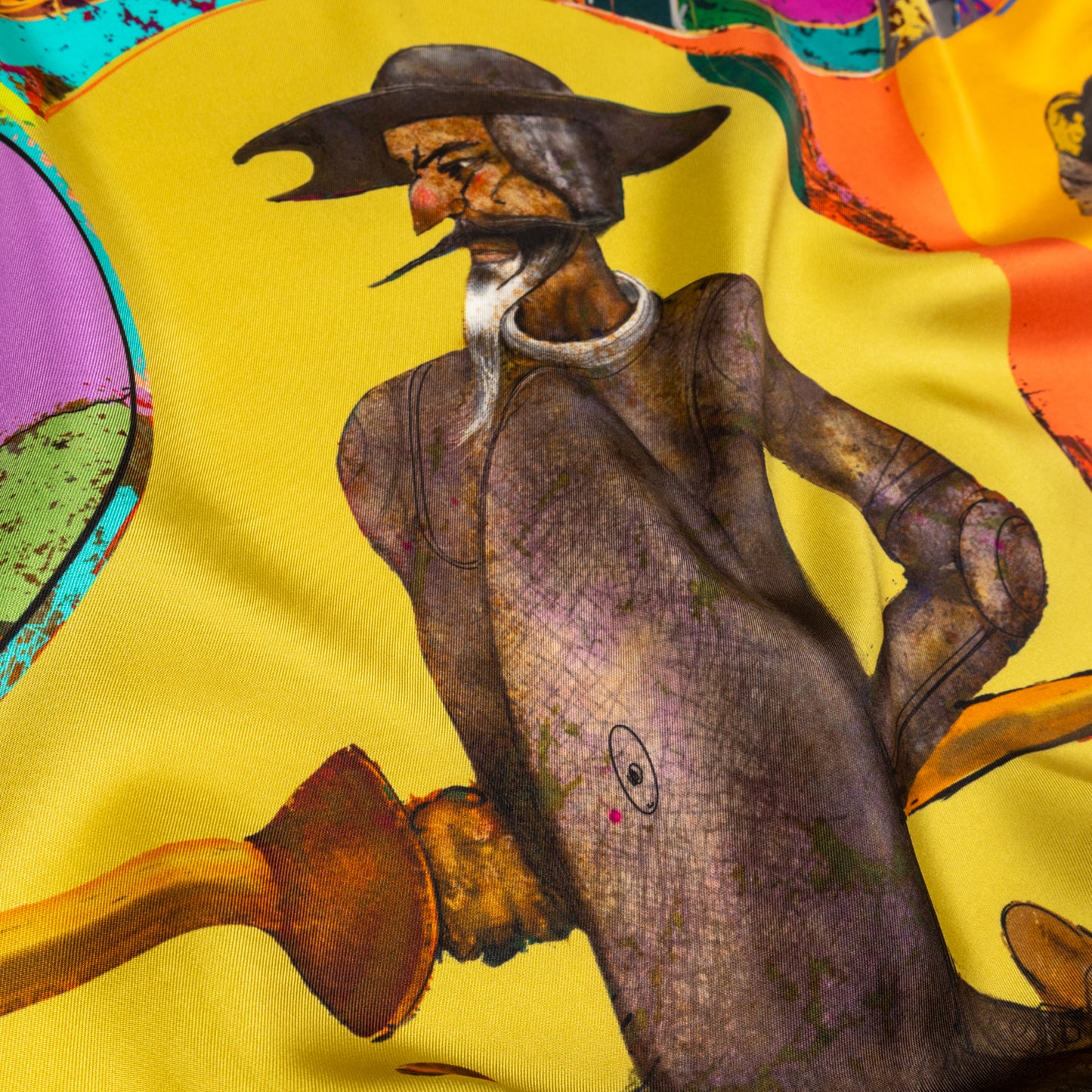 Sancho's Journey İpek Fular