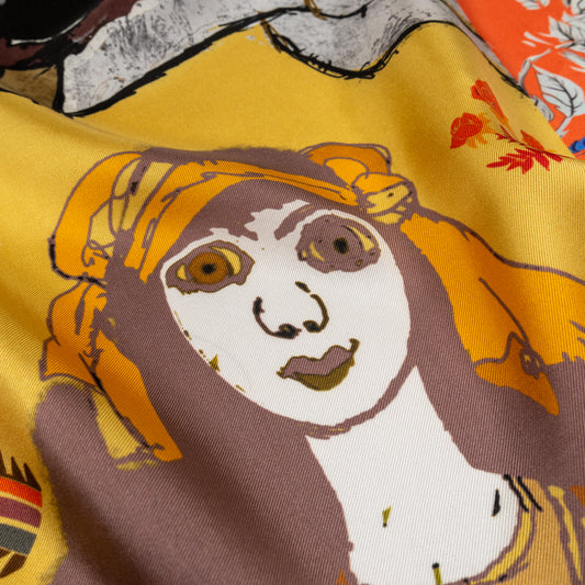 The Wind of La Mancha İpek Fular