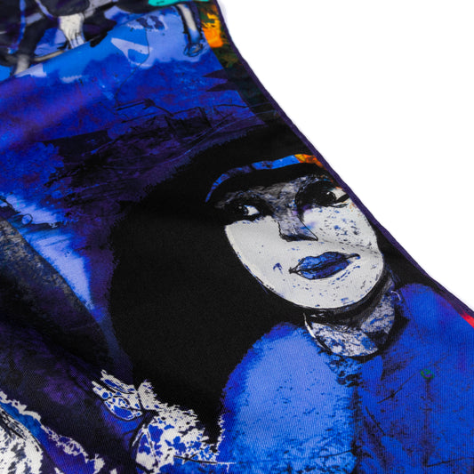 Don Quixote İpek Fular