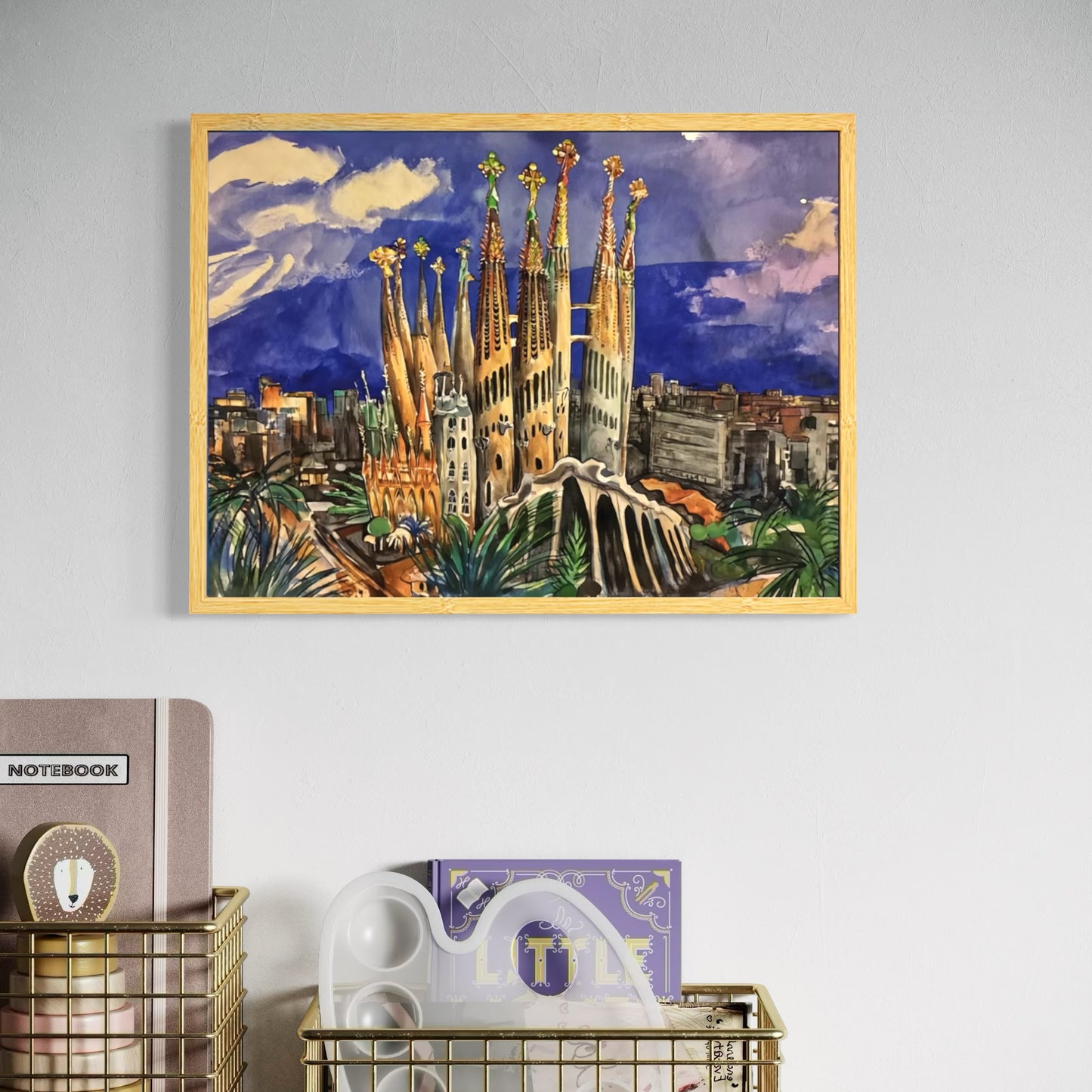 La Sagrada Familia Baskı Tablo