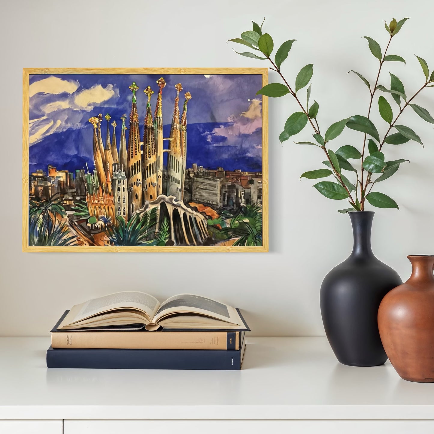 La Sagrada Familia Baskı Tablo