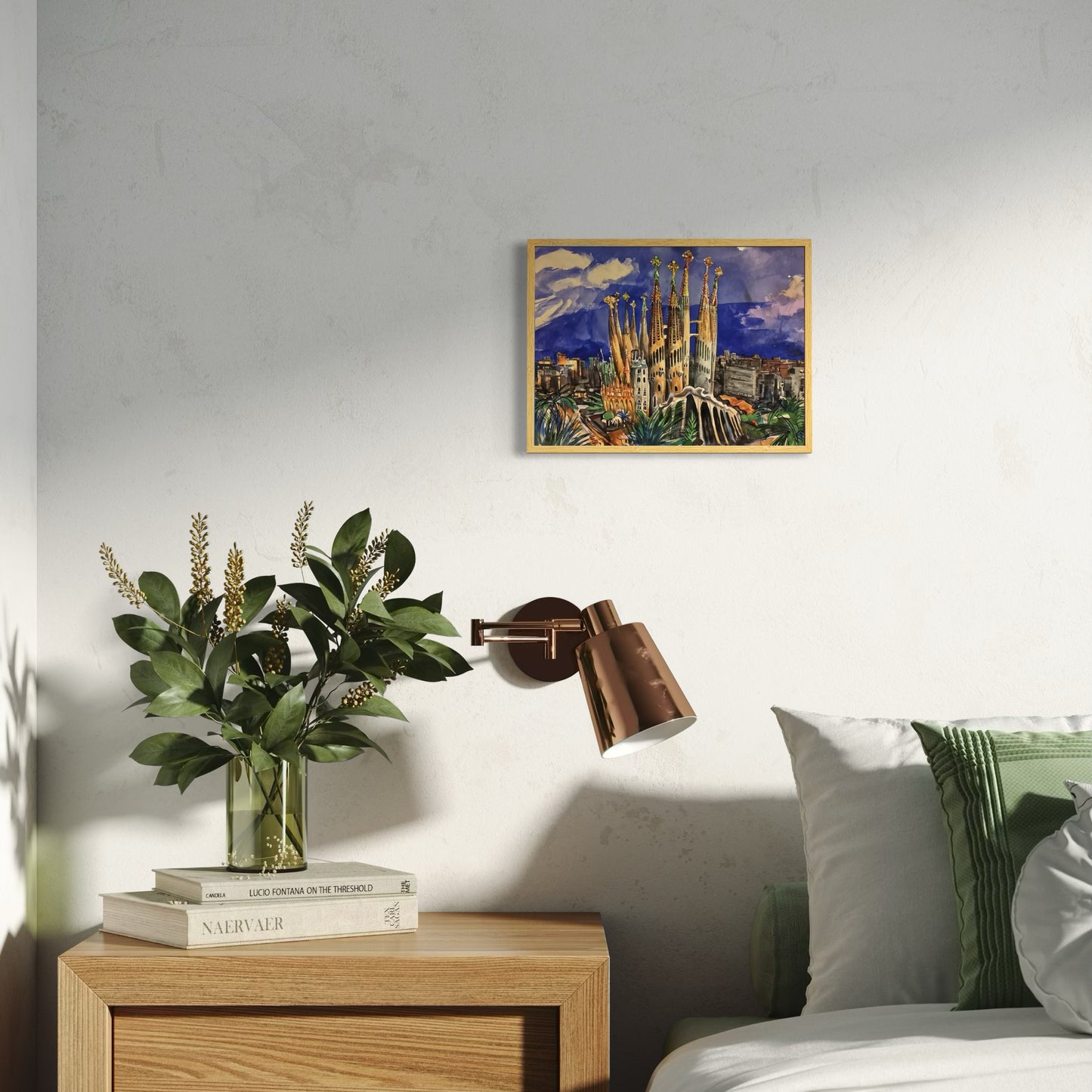 La Sagrada Familia Baskı Tablo