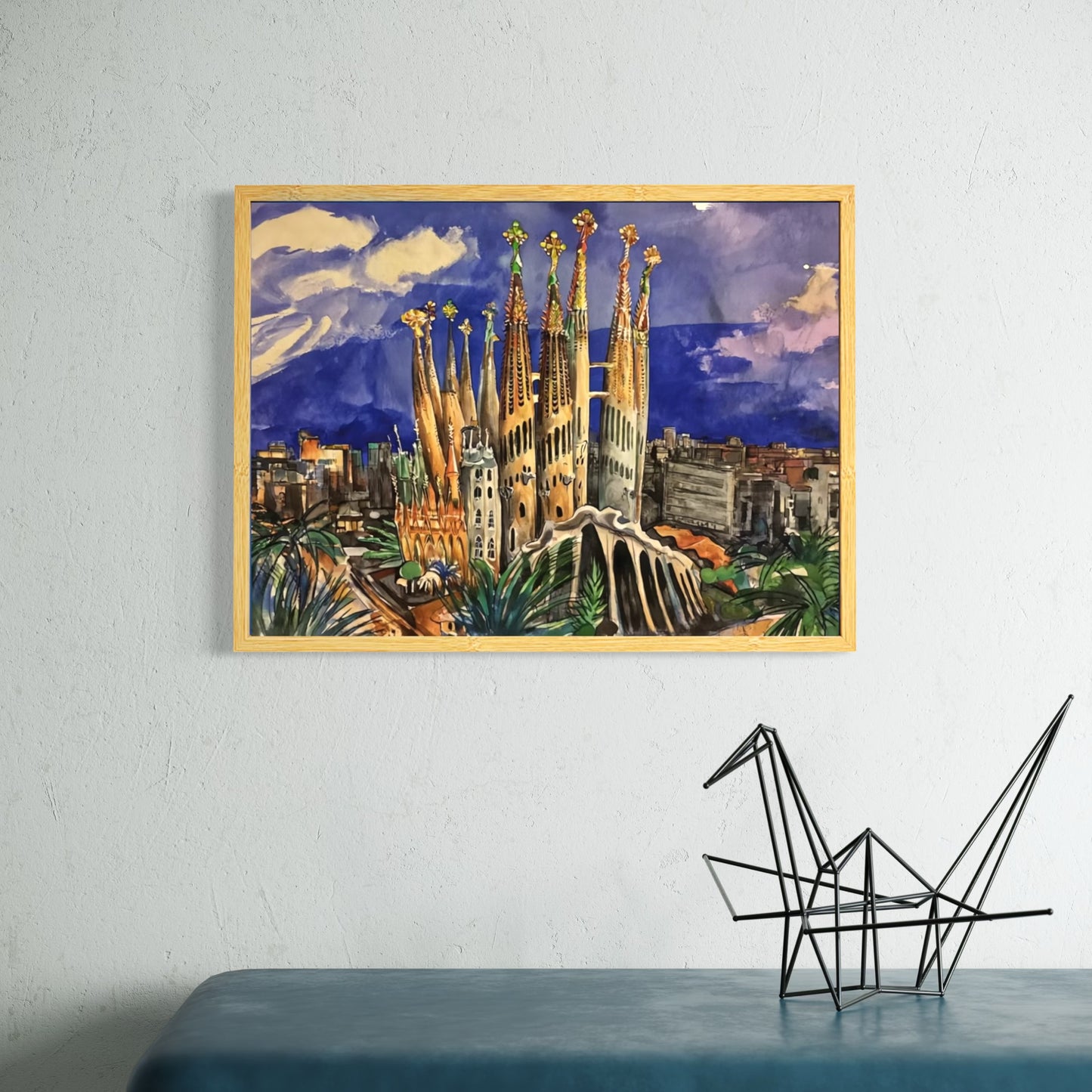 La Sagrada Familia Baskı Tablo