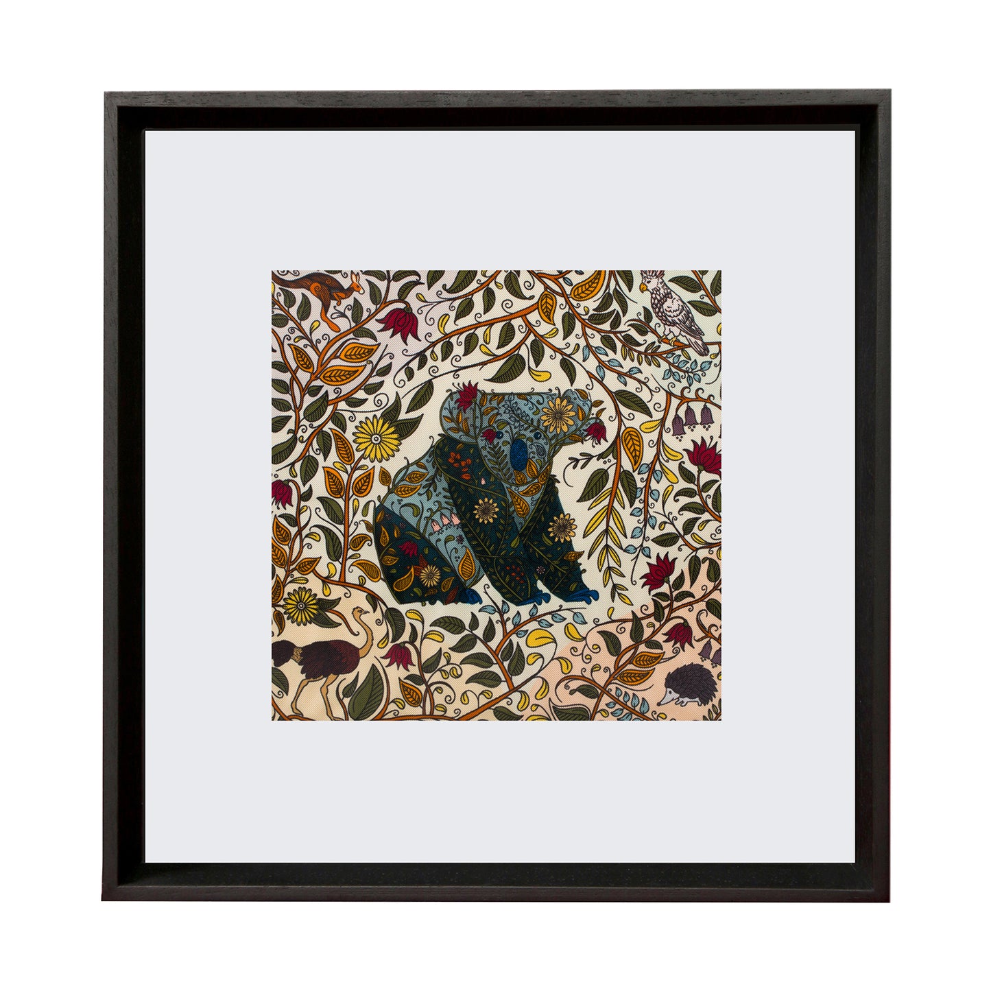 Australian Koala Silk Painting 32"