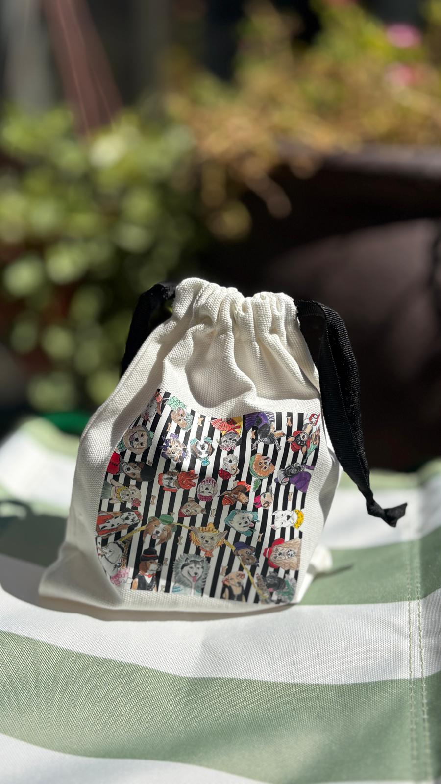 Forever With My Dog - Çift Renkli Pamuk Fular